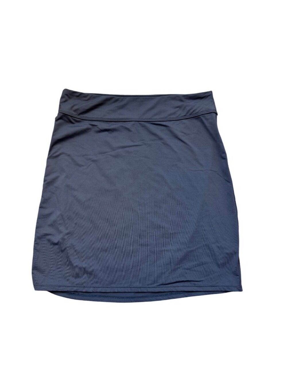 Athleta Gray Side Cinch Swim Skirt Womens Size Small Beach Athleisure Summer